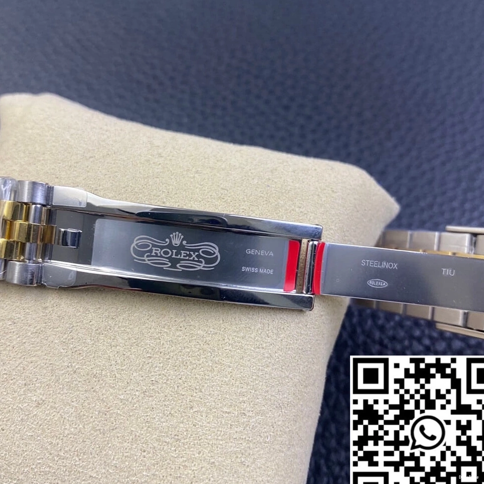 EW Dial Datejust Factory Palm Leaf Silver Rolex Pattern M126231-0031 0718